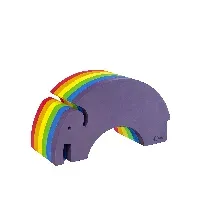 Bilde av bObles - Elephant L 24 Rainbow - (04-311-024-999) - Leker