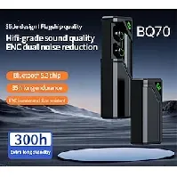 Bilde av bq70 trådløs bluetooth-øretelefon mobil strøm 2-i-1 uttrekkbart rom digital skjerm i ørepropper tws ringe musikk høretelefon