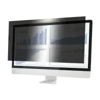Bilde av eSTUFF - Personvernfilter for skjerm - 2-veis - avtakbar - klebemiddel - 34 bredde - svart PC tilbehør - Skjermer og Tilbehør - Øvrig tilbehør
