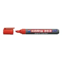 Bilde av edding 363 board - Markør - for brett - rød - fargeblekk - 1-5 mm Skriveredskaper - Markør - Whiteboardmarkør