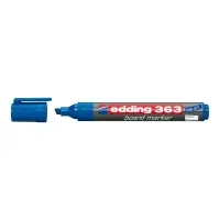 Bilde av edding 363 board - Markør - for brett - blå - fargeblekk - 1-5 mm Skriveredskaper - Markør - Whiteboardmarkør