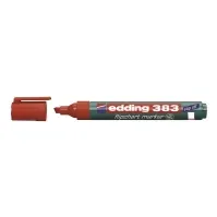 Bilde av edding 383 flipchart - Markør - for flippover - rød - vannbasert blekk - 1-5 mm Skriveredskaper - Markør - Flipovermarkør