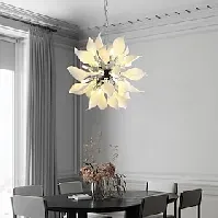 Bilde av glass pendel lampeskjerm luksus glass kunst belysning dekor taklamper hengende pendel armatur for foaje, spisestue, stue 110-240v