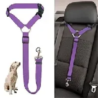 Bilde av hund kjæledyr bilbelte blybelte bakre sikkerhetsbelte justerbart hundetau sikkerhetsbelte