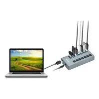 Bilde av i-Tec USB 3.0 Charging HUB 7 port + Power Adapter 36 W - Hub - 7 x SuperSpeed USB 3.0 - stasjonær Tele & GPS - Mobilt tilbehør - Diverse tilbehør