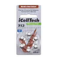 Bilde av iCellTech ICellTech PR41/ZA312/D312/V312 Batterier og ladere,Batterier til høreapparat,Top Batteries