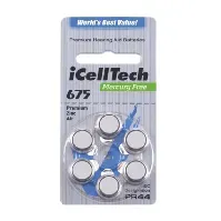 Bilde av iCellTech ICellTech PR44/ZA675/DA675 Batterier og ladere,Batterier til høreapparat,Top Batteries