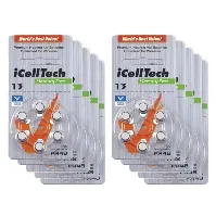 Bilde av iCellTech ICellTech PR48/ZA13/DA13/V13 Batterier og ladere,Batterier til høreapparat