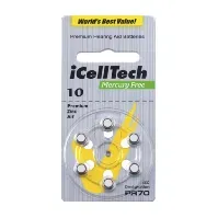 Bilde av iCellTech ICellTech PR70/ZA10/DA10/V10 Batterier og ladere,Batterier til høreapparat,Top Batteries