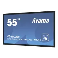 Bilde av iiyama ProLite TF5539UHSC-B1AG - 55 Diagonalklasse LED-bakgrunnsbelyst LCD-skjerm - interaktiv digital skilting - med pekeskjerm (multiberørings) - 4K UHD (2160p) 3840 x 2160 - matt svart PC tilbehør - Skjermer og Tilbehør - Digitale skilt
