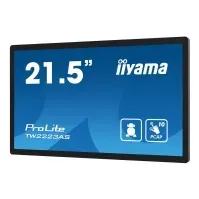 Bilde av iiyama ProLite TW2223AS-B1 - LED-skjerm - 22 (21.5 synlig) - stasjonær - berøringsskjerm - 1920 x 1080 Full HD (1080p) - VA - 400 cd/m² - 3000:1 - 18 ms - HDMI - høyttalere - svart, matt PC tilbehør - Skjermer og Tilbehør - Digitale skilt
