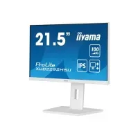 Bilde av iiyama ProLite XUB2292HSU-W6 - LED-skjerm - 22 (21.5 synlig) - 1920 x 1080 Full HD (1080p) @ 100 Hz - IPS - 250 cd/m² - 1000:1 - 0.4 ms - HDMI, DisplayPort - høyttalere - hvit, matt PC tilbehør - Skjermer og Tilbehør - Skjermer