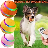 Bilde av interaktiv hundeleke wicked ball fjernkontroll for innendørs katter hunder med bevegelsesaktivert usb oppladbar
