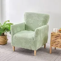 Bilde av lenestoltrekk badekar stol slipcover t-formet jacquard til stue soverom kontor elastisk enkelt sofatrekk hjem bardisk