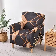 Bilde av lenestoltrekk jacquard kar stol slipcover til stue soverom kontor elastisk enkelt sofatrekk hjem bardisk