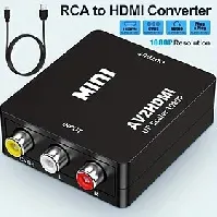 Bilde av rca til hdmi, av til hdmi converter1080p mini rca composite cvbs video audio converter adapter som støtter pal/ntsc for tv/pc/ ps3/stb/xbox vhs/vcr/blue-ray dv