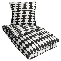 Bilde av sengetøy - Harlekin svart - 140x220 cm - Microfiber sengetøy ,  ,