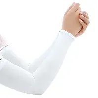 Bilde av sommer armermer kvinner menn armvarmere ermer armvarmere uv solbeskyttelse bomull lange fingerløse hansker armermer