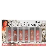 Bilde av theBalm Meet Matte Hughes Mini Lip Kit Miss Nude York 6x1,2ml Sminke - Lepper - Leppestift