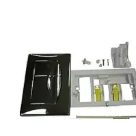 Bilde av trykplade model 112 - blankkrom 112 616000200 Rørlegger artikler - Baderommet - Tilbehør til toaletter