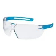 Bilde av uvex x-fit - Vernebriller - klart glass - polykarbonat - gjennomskinnelig blå Klær og beskyttelse - Sikkerhetsutsyr - Vernebriller