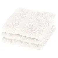 Bilde av vaskeklut - Hvit - Egeria - 30x30 cm Håndklær