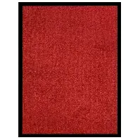 Bilde av vidaXL Dørmatte rød 40x60 cm