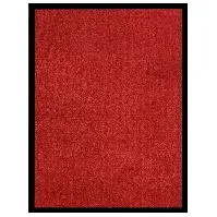 Bilde av vidaXL Dørmatte rød 60x80 cm