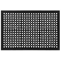 Bilde av vidaXL Dørmatte rektangulær 60x90 cm gummi
