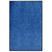 Bilde av vidaXL Dørmatte vaskbar blå 120x180 cm
