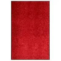 Bilde av vidaXL Dørmatte vaskbar rød 120x180 cm