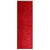 Bilde av vidaXL Dørmatte vaskbar rød 60x180 cm