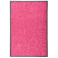 Bilde av vidaXL Dørmatte vaskbar rosa 60x90 cm