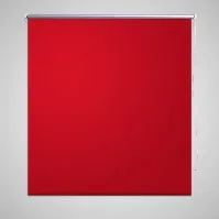 Bilde av vidaXL Mørkeleggingsrullegardin 100 x 175 cm Rød - Persienne | Markise