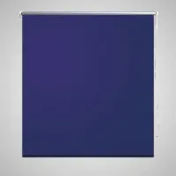 Bilde av vidaXL Mørkeleggingsrullegardin 120 x 175 cm Marineblå - Persienne | Markise