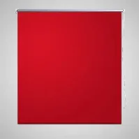 Bilde av vidaXL Mørkeleggingsrullegardin 160 x 175 cm Rød - Persienne | Markise