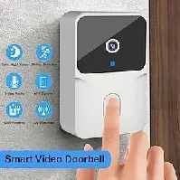 Bilde av wifi video ringeklokke trådløst hd kamera pir bevegelsesdeteksjon ir alarm sikkerhet smart hjem dørklokke wifi intercom for hjemmet