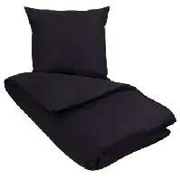 Bilde av Økologisk sengetøy - 140x220 cm - Astrid Blå - Blå - 100% økologisk bomull - Myk og ren økologisk Sengetøy ,  Enkelt sengetøy , Langt sengetøy 140x220 cm