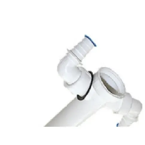 Bilde av best pris 1.1/2 x 40 mm Tilslutningsrør med dobbelt studs Rørlegger artikler - Baderommet - Tilbehør for håndvask