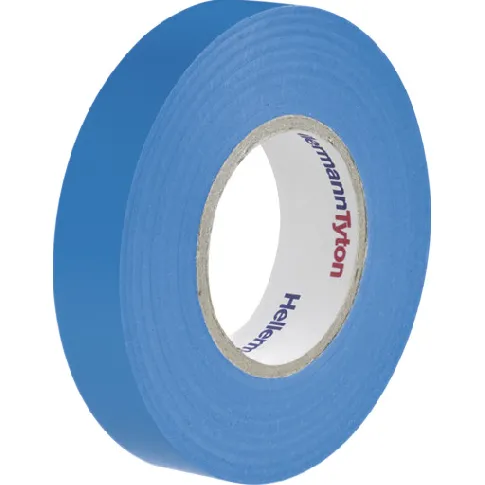 Bilde av best pris 10 stk Hela Vinyltape, PVC-isolasjonstape 15 mm X 10 m, blå Backuptype - El