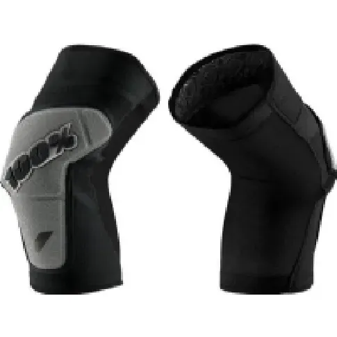 Bilde av best pris 100 % Knebeskyttere 100 % RIDECAMP Knee Guard sort grå str. XL (NY) Utendørs lek - Gå / Løbekøretøjer - Hoverboard & segway