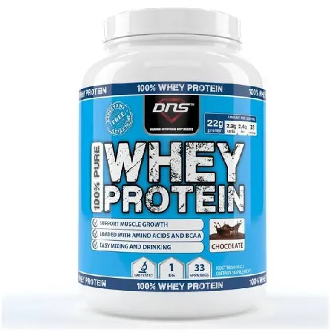 Bilde av best pris 100% Pure Whey Protein Sjokolade 1 kg Proteinpulver
