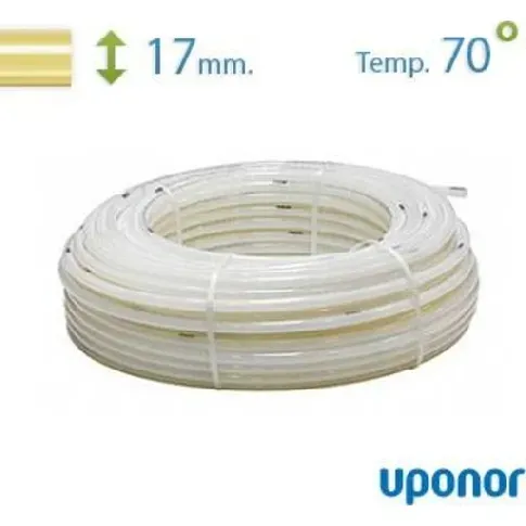 Bilde av best pris 120 meter Uponor Comfort Pipe Plus pex rør til gulvvarme, 17 mm Tekniske installasjoner > Rør &amp; rørdeler