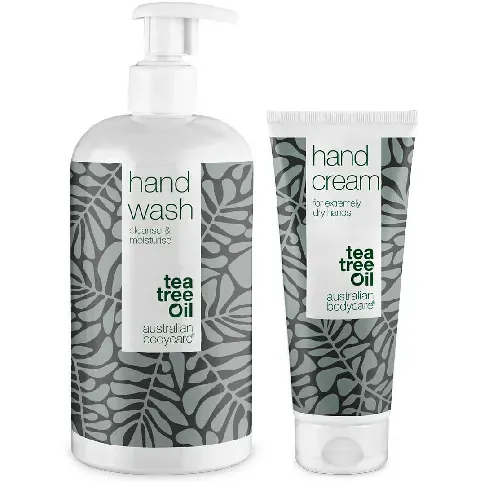 Bilde av best pris 2 produkter til tørre, sprukket og røde hender | Håndsåpe &amp; Håndkrem