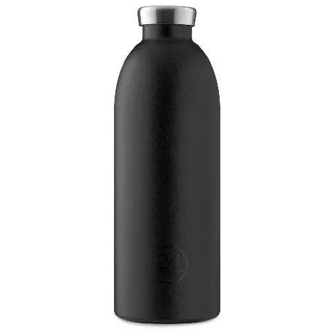 Bilde av best pris 24 Bottles - Clima Bottle 0,85 L - Stone Finish - Tuxedo Black (24B452) - Hjemme og kjøkken