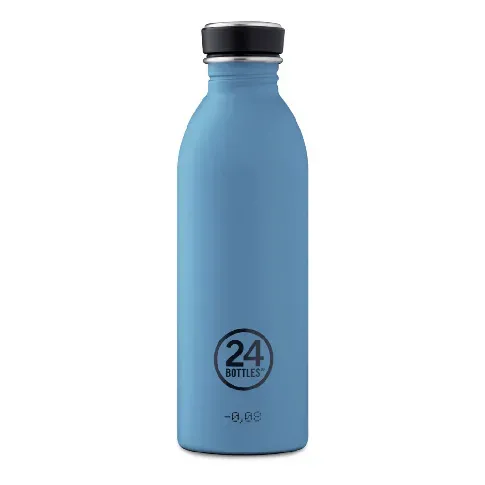 Bilde av best pris 24 Bottles - Urban Bottle 0,5 L - Stone Finish - Powder Blue (24B700) - Hjemme og kjøkken