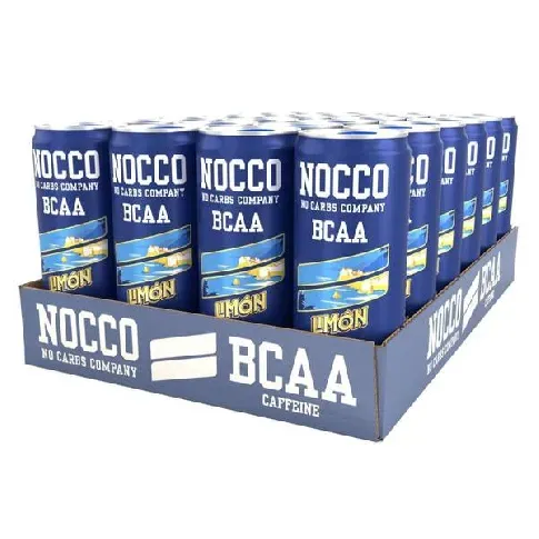 Bilde av best pris 24 x 330ml Nocco BCAA Limon - Inkludert pant Drikker