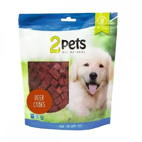 Bilde av best pris 2Pets Cubes Hundegodteri med Lam (400 g) Hund - Hundegodteri - Godbiter til hund