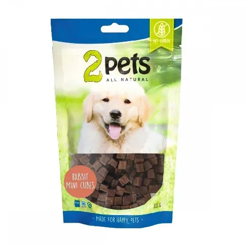 Bilde av best pris 2Pets MiniCubes med Kanin (100 g) Hund - Hundegodteri - Godbiter til hund