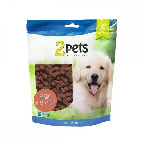 Bilde av best pris 2Pets MiniCubes med Kanin (400 g) Hund - Hundegodteri - Godbiter til hund
